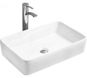 Mexen Catia chiuvetă deasupra blatului 58 x 37 cm, albă - 21315800