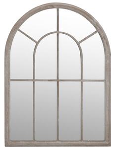 Oglindă de grădină, nisipiu, 60x45 cm, fier pentru uz exterior