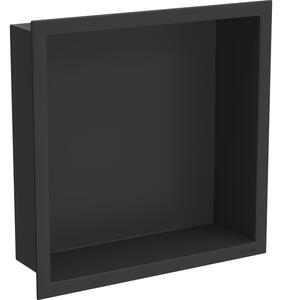 Mexen X-Wall-R raft încastrat cu flanșă 30 x 30 cm, negru - 1970303010