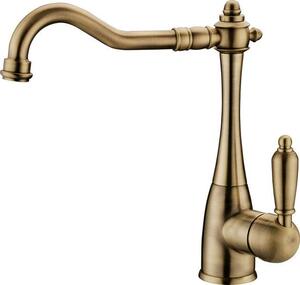 Sapho Sapho, baterie pentru chiuvetă de sine stătătoare KAYRA, bronz, K1053