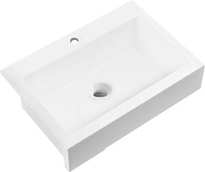 Sapho Sapho, chiuvetă ceramică ARYA cu orificiu pentru baterie 86x62cm, albă, 50186
