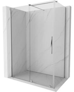 Mexen Velar, cabină de duș cu ușă glisantă 150(uşă) x 70(perete) cm, sticlă transparentă de 8 mm, profil cromat, 871-150-070-01-01