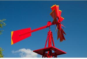 Moară de vânt roșie, 245 cm