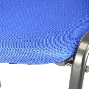 Set de scaune stivuibile - 8 buc, albastru