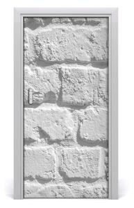 Autocolante pentru usi zid de cărămidă