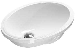 Catalano Canova Royal lavoar 57x42 cm ovale sub blat alb luciu 0727570001