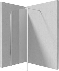 Deante Kerria Plus, cabină de duș 90 cm, înălțime 200 cm, sticlă transparentă de 6 mm cu ActiveCover, profil cromat, KTS_039P