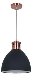 Pendul Jason 1xE27 negru mat - modern