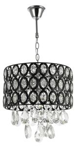 Pendul Design Crom+Negru+Alb 4xE27 60W