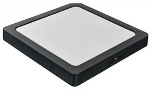 Spot Led / plafoniera tavan cu rama neagra, patrat aplicat 300x300, 36W, 4100k, lumina neutra