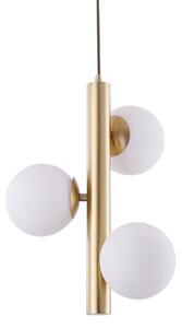 Lustra LED, 3 globuri albe, dulie G9, lungime reglabila 1M