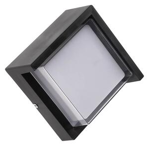 Aplica LED patrat 12W 6000K IP65 – exterior – lumina rece