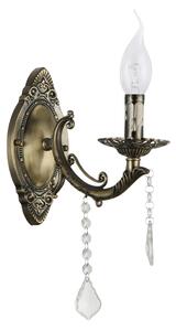 Aplica Fascino, finisaj alama si cristal E14 1x60w