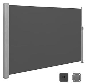 Copertina solara laterala, Songmics, Gri, 180x450 cm