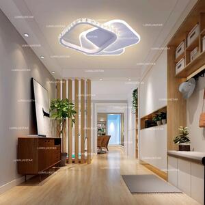 Lustra LED cristale, 30W, patrate, 3000K/4000K/6000K