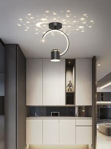 Lustra led, 34W, 3000k/4000k/6000k negru