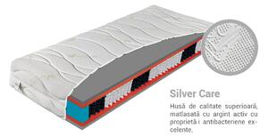 Saltea cu arcuri împachetate Garibaldi NightFly 1000 90x200 Husă: Silver Care (husă suplimentară)