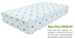 Saltea de cocos Sandra 80x200 Husă: AloeVera (husă suplimentară)