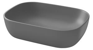 Cersanit Moduo, chiuveta blat 50,5x36x15 cm, antracit mat, K116-108