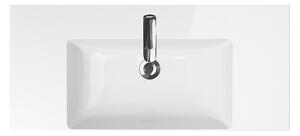 Cersanit Inverto, chiuveta mobila/blat cu preaplin 100,5x45,5 cm, alb, K671-007