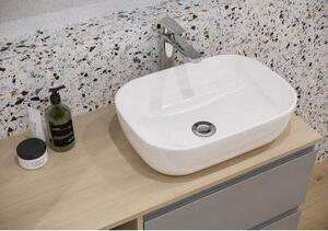 Cersanit Moduo, chiuveta blat 50,5x36x15 cm, alb lucios, K116-050