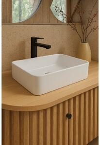 Erga Belle, chiuveta blat 480x370x130 mm, alb lucios, ERG-V03-YT-038-WH
