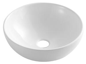 Invena Tinos, chiuveta blat 395x395x135 mm, alb, INV-CE-43-011-C