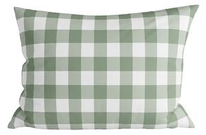 Husa de perna din microfibra COUNTRY CHECK 70x90 cm, verde-gri