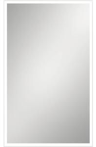 Oglindă baie cu LED Cordia Classic Line 65x60 cm ramă albă IP 44