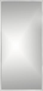 Oglindă baie dreptunghiulară Cordia BRW Line 65x120 cm ramă argintie