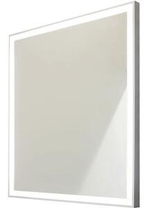 Oglindă baie cu LED Cordia Classic Line 65x60 cm ramă argintie IP 44