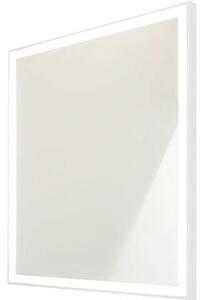 Oglindă baie cu LED Cordia Classic Line 65x80 cm ramă albă IP 44