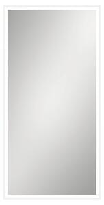 Oglindă baie cu LED Cordia Classic Line 65x120 cm ramă albă IP 44