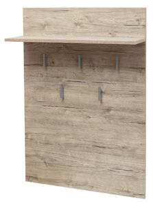 Cuier MARA II, de perete, sherwood, 70x22x100 cm