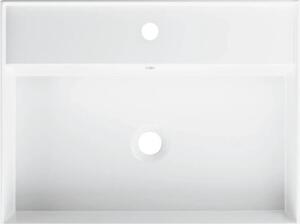 Lavoar pe blat Jungborn QUATTRO 61x46 cm alb lucios
