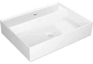 Lavoar pe blat Jungborn QUATTRO 61x46 cm alb lucios