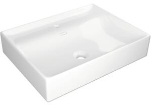 Lavoar pe blat Jungborn NOVE 61x46 cm alb lucios