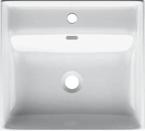 Lavoar pe blat Jungborn NOVE 51x46 cm alb lucios