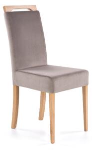 Scaun Houston 1055, Gri, Stejar Honey, 97x42x58cm, 6.3 kg, Mobilier deja asamblat, Lemn: Fag