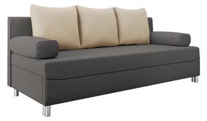 Canapea extensibilă Comfivo Artes, Numărul de locuri: 2, Spațiu de depozitare, 86x192x80cm, 64 kg, Picioare: Plastic