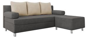 Set mobilier tapițat Comfivo Artes, Funcția de dormit, 71 kg, Spațiu de depozitare, Tapiterie, Picioare: Plastic