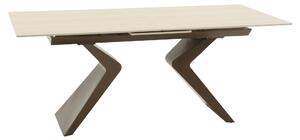 Masă extensibilă ceramică Miro Bej, 180 cm/90 cm