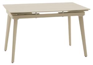 Masă ceramică extensibilă Maura BEJ 120/80 cm + 2 extensii 30 cm