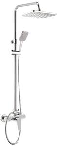 Deante Tubo, set de dus cu baterie cu maneta h-1200, crom, DEA-NUT_04XM