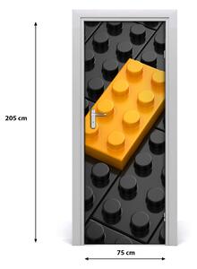 Autocolante pentru usi perete Lego