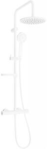 Set de duș Mexen KX33 cu robinet termostatic Kai, alb, 771504091-20