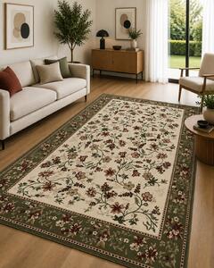 Covor Clasic, Lotos 15075, Verde, Diverse Dimensiuni