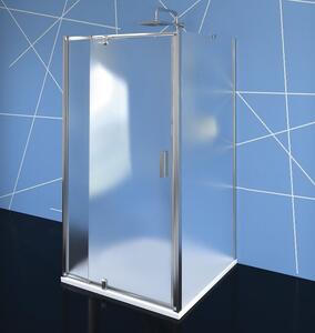 Polysan EASY, cabină de duș cu 3 pereți 800-900x700mm, variantă uşă pivotantă L/R, sticlă cărămidă, EL1638EL3138EL3138