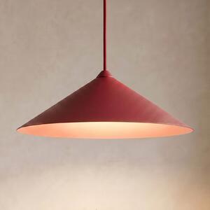 TK Lighting Lampă suspendată Lume XL, roșu burgund, metal, Ø 49 cm, GX53, reglabil, Roșu, Camera de zi / sufragerie, Metal, Modern