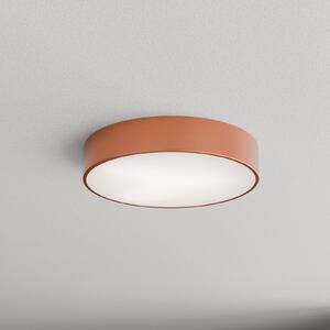 Cleo 400 plafonieră, cupru, senzor, IP54, Ø 40 cm, metal